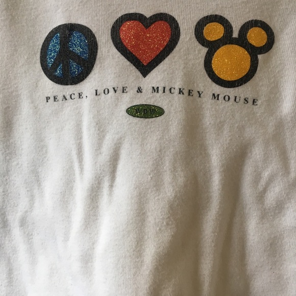 peace love and mickey mouse